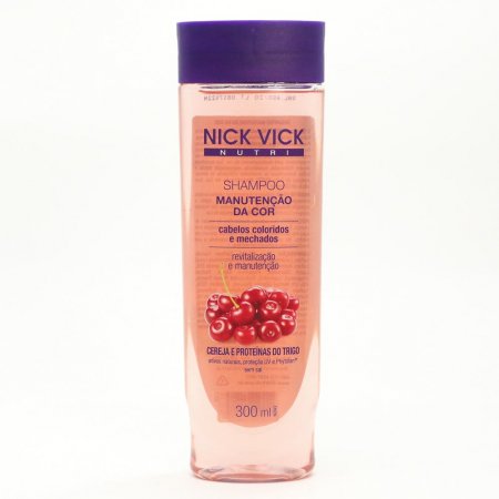 Shampoo Nick Vick Nutri Manutenção da Cor 300ml