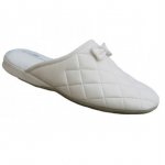 Chinelo Feminino em Couro Natural Chinelar Ref. 636 Branco