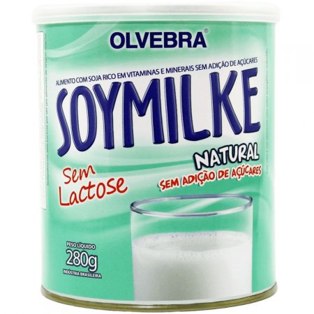 Natural sem Açúcar Lata 280gr - Soymilke