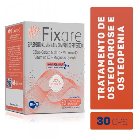Suplemento Alimentar Fixare EMS com 30 comprimidos