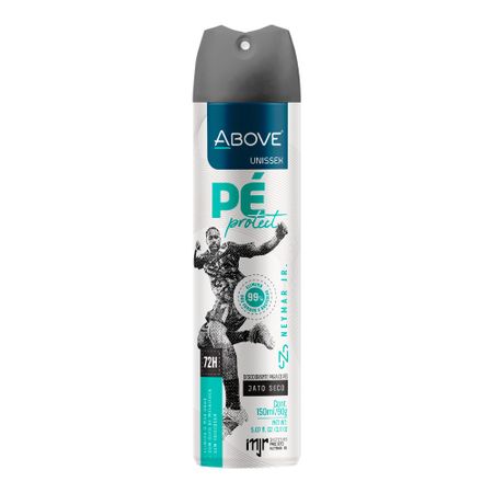 Desodorante Para Pés Above Pedico Protect Neymar Jr. Unissex 150ml