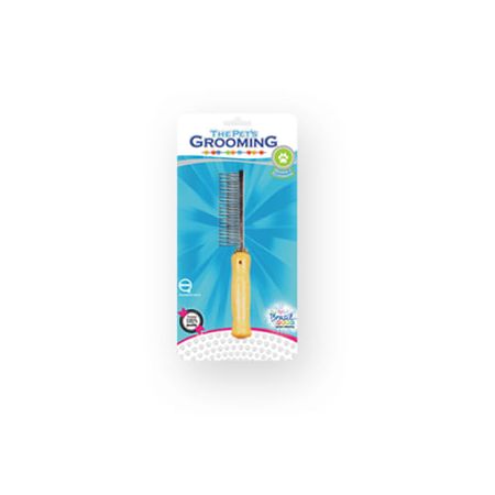 Pente em Aço para Cães e Gatos de Pelo Longo/Curto com 20/20 Dentes – The Pets Brasil