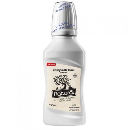 Enxaguante Bucal Suavetex Extratos de Bambu, Romã e Sálvia