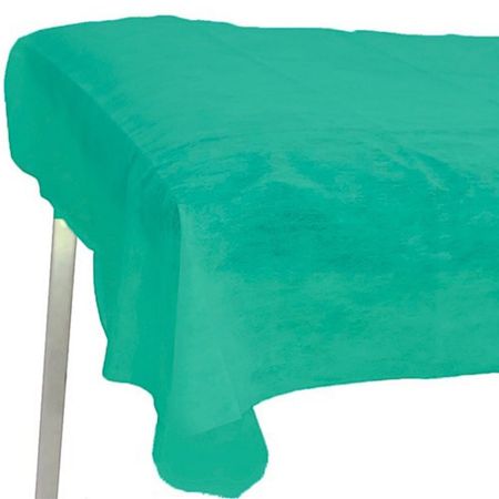 Lençol Descartável Dejamaro Em Tnt - Sem Elástico - Verde - 2,10 X 0,9 M - 10 Unidades