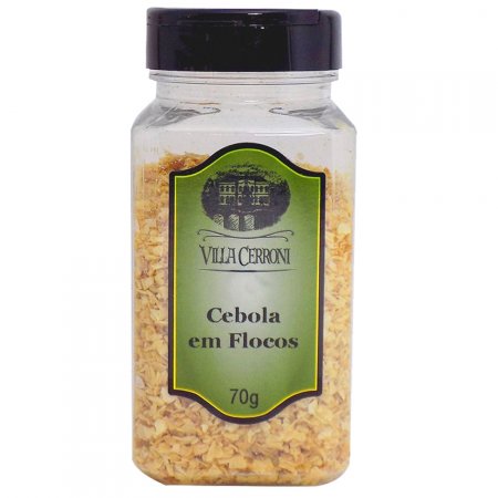 Cebola em Flocos - Villa Cerroni - 70 g