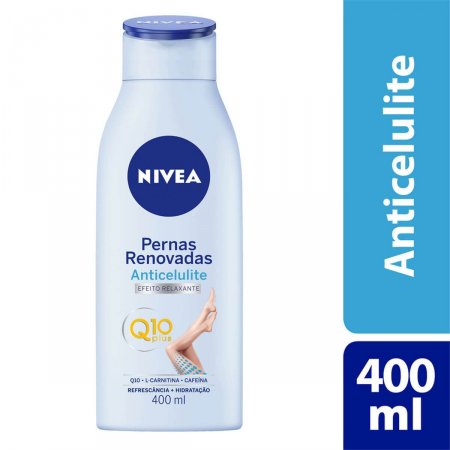 Hidratante Nivea Pernas Renovadas Anticelulite Q10 Plus com 400ml