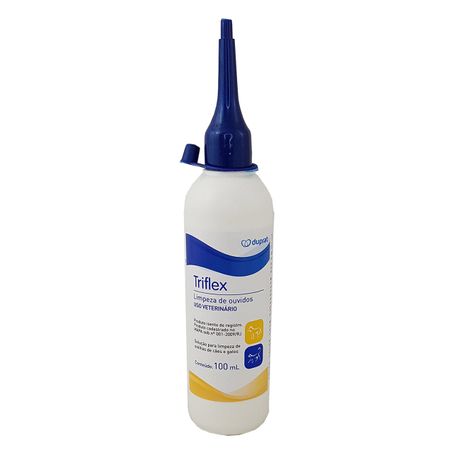 Triflex 100ml Duprat Higiene Orelha Cães e Gatos