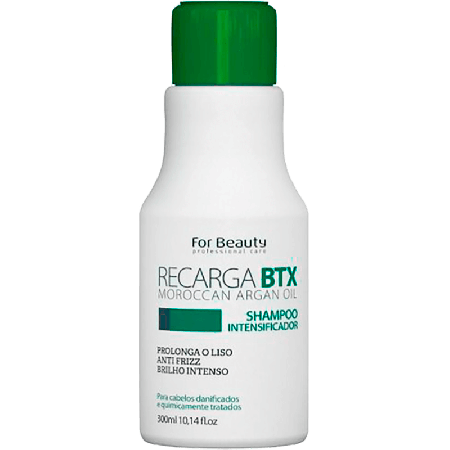 For Beauty Recarga BTX - Shampoo Intensificador de Liso 300ml