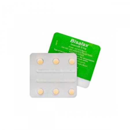 Bisalax 5mg com 6 comprimidos