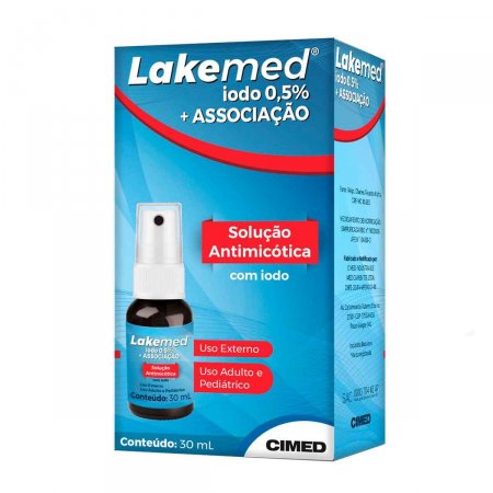 Antimicótico Lakemed Solução Tópica Spray com 30ml