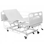 CAMA HOSPITALAR FAWLER 3 MOVIMENTOS COM GRADE EMPILHÁVEL