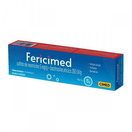 Fericimed 5mg/g + 250UI/g Pomada com 15g