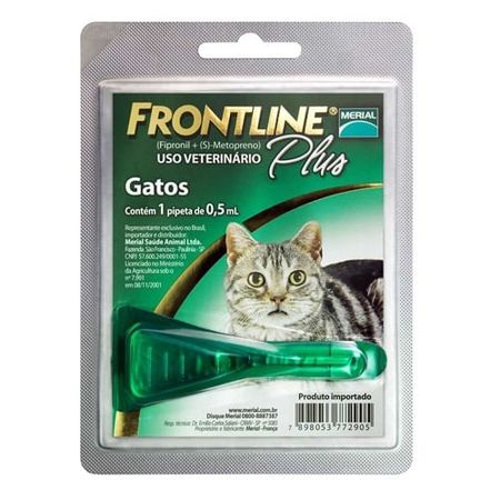 Antipulgas e Carrapatos Frontline Plus Gatos