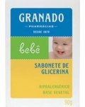 Sabonete Tradicional Em Barra De Glicerina Bebês 90g Granado