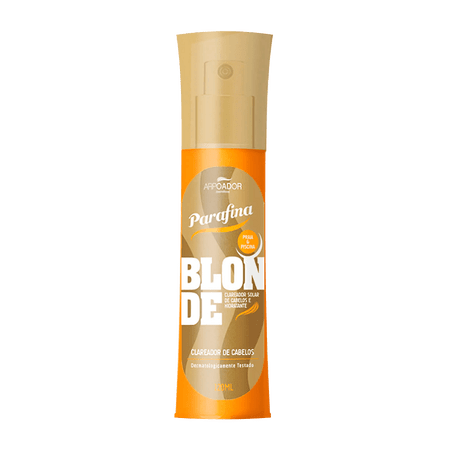 Parafina Bronze Blonde - Spray Clareador Termoativo 120ml