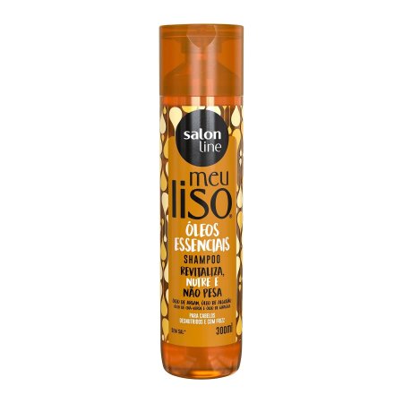 Shampoo Meu Liso Óleos Essenciais Salon Line 300ml