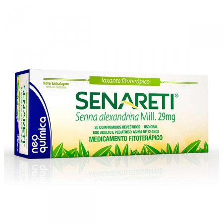 Senareti 29mg com 20 Comprimidos