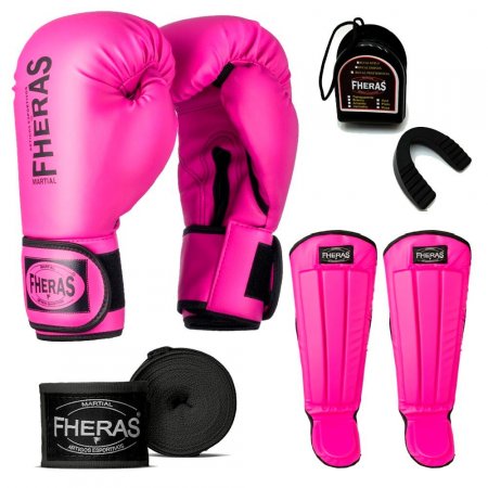 Kit Boxe Muay Thai Fheras Tradicional (01000191)