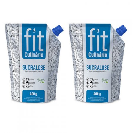 Kit com 2 unidades Fit Culinário Stevita 400g