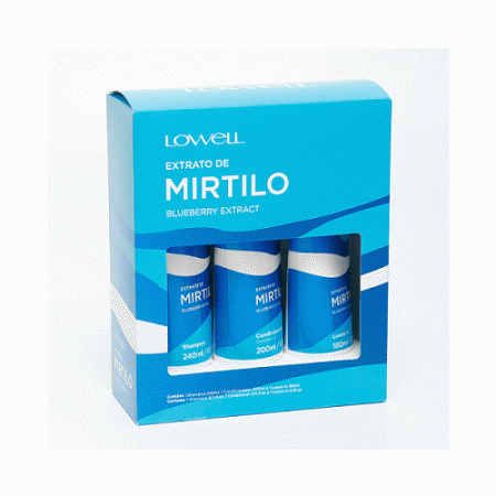 Kit Extrato de Mirtilo Lowell - Kit para os Cabelos