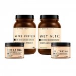 Kit 2x Whey Protein (900g) + gluta (100g) + crea (100g) - Baunilha