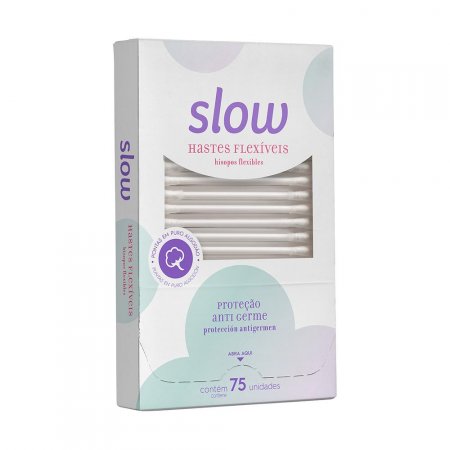 Hastes Flexíveis Slow - 75 unidades