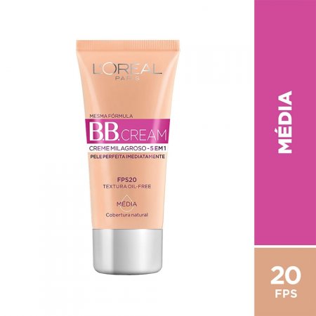 BB Cream Loreal 5 em 1 Morena FPS20 30ml