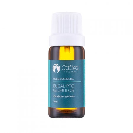 Óleo Cativa Natureza Essencial Natural de Eucalipto Glóbulos 10ml
