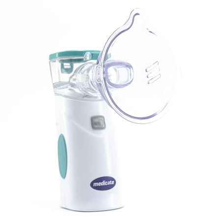 Nebulizador Portátil Air Mesh Colors - Md4700 - Recarregável - Verde - Medicate