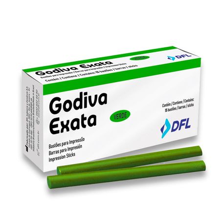 Godiva Exata Bastão Verde com 15 - Nova Dfl