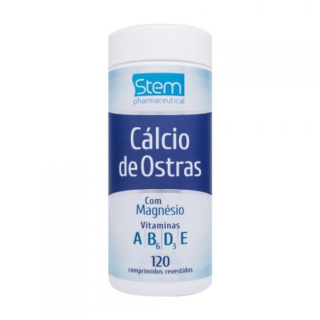 Cálcio de Ostras 120 Comprimidos Stem