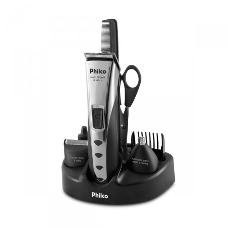 Aparador de Pelos Philco Multi Groom 6 EM 1 PAP04PI Bivolt
