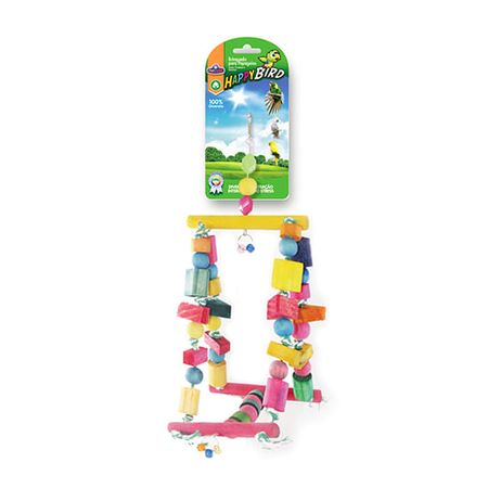 Brinquedo Balanço com Gangorra para Papagaio - Pet Injet