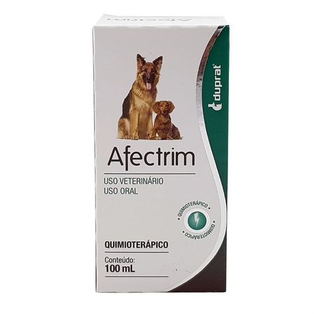 Afectrim 100ml Duprat Antibiótico Oral Cães e Gatos