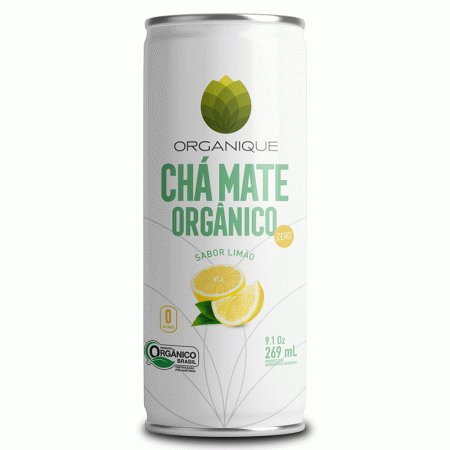 Chá Mate Org Limão Zero 269ml - Organique