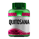 Quitosana 600mg Vitalab com 60 cápsulas
