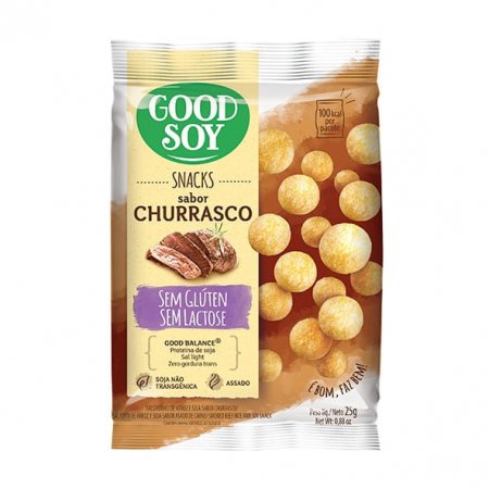 Snack Good Soy de Soja Churrasco 25g