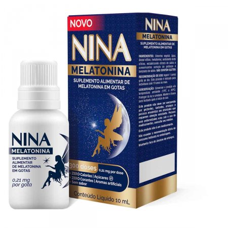 Suplemento Alimentar Nina Melatonina 10ml