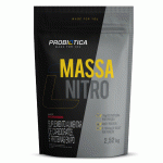 Massa Nitro Refil 2,52kg Sabor: Morango