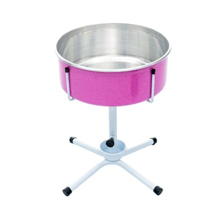 Comedouro Único Ajustável Antiformigas Rosa - NF Pet Comedouro Único Ajustável Antiformigas M Rosa - NF Pet