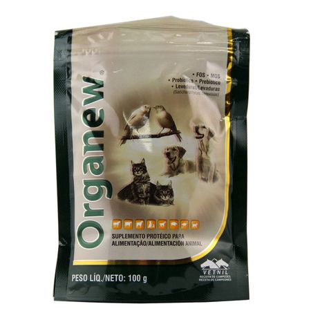 Organew 100g Vetnil Probiótico Veterinário oral