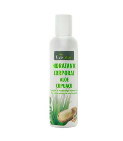 Hidratante Corporal Natural Aloe Cupuaçu 200ml  Livealoe