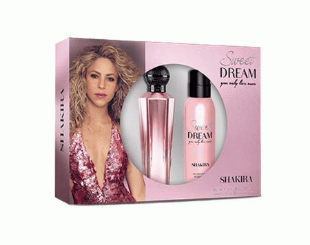 Kit Perfume Shakira Sweet Dream Feminino EDT 80ml + Desodorante 150ml