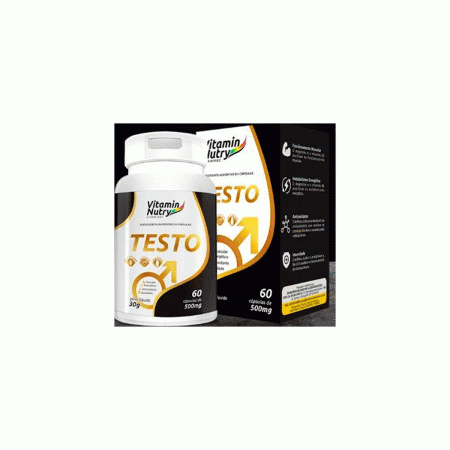 Testo Metabolismo e Energia para homens VitaminNutry 60 CAPS