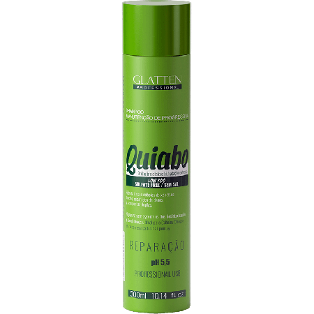 Glatten Professional Quiabo - Shampoo Manutenção de Progressiva 300ml