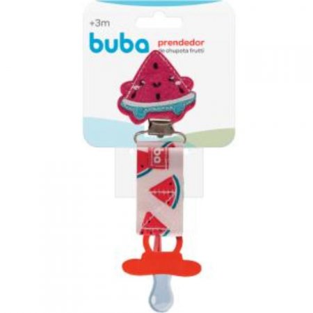 Prendedor De Chupeta Melancia  Frutti Buba Baby