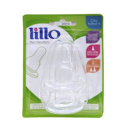 Bico Para Mamadeira Lillo Natuform Tam Universal 9381