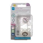 Kit Chupeta MAM Perfect Start Cor Rosa Tamanho RN a 2 meses com 2 unidades