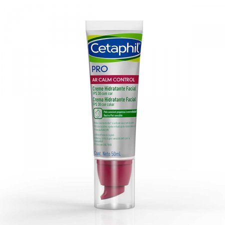 Creme Hidratante Facial Cetaphil Pro AR Calm Control com Cor FPS 30 com 50ml