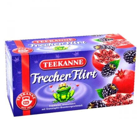 Chá Frecher Flirt Romã E Amoras Teekanne 55g